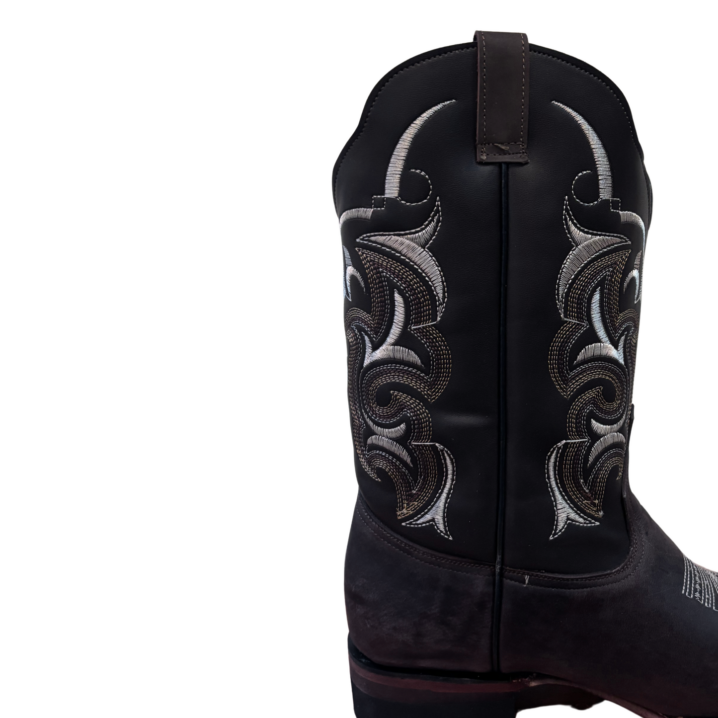 Men's Cowboy Boots (0002) - 13" Wide Square toe