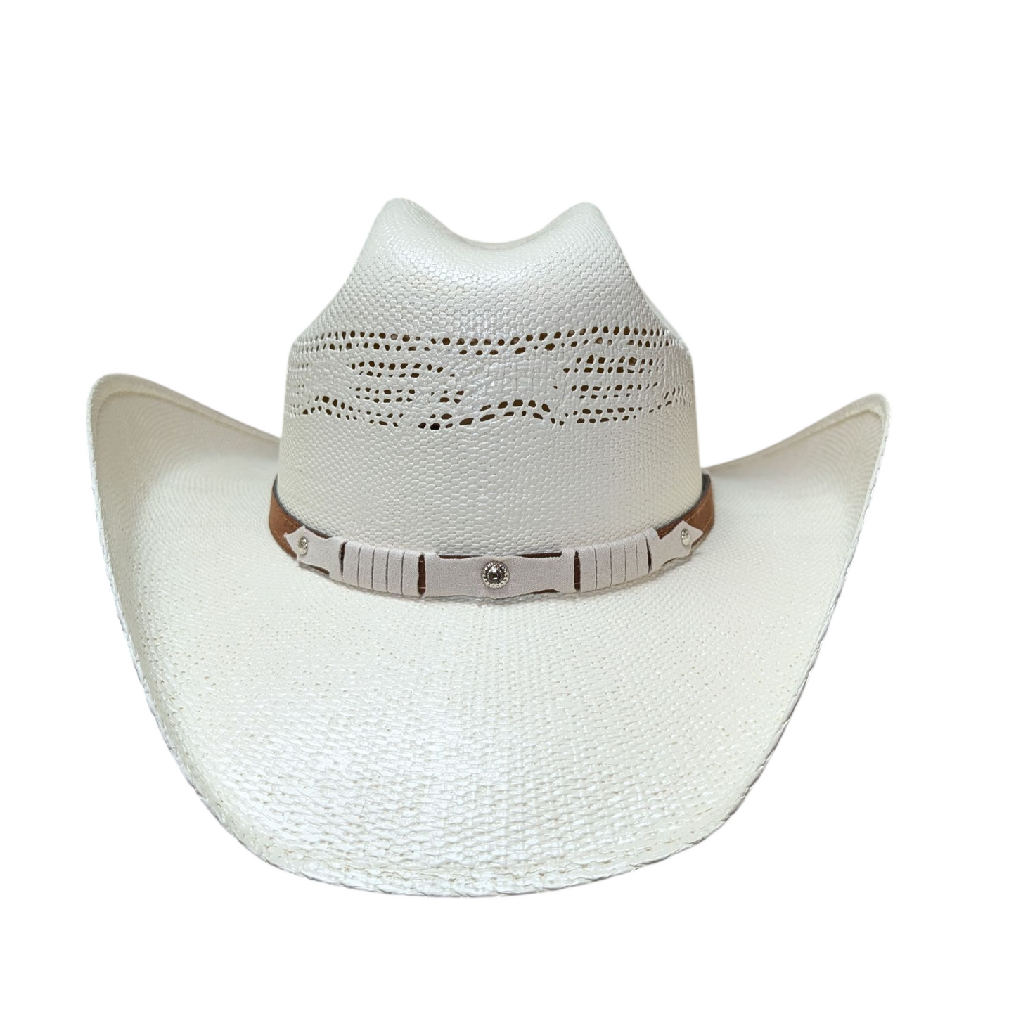 Rodeo White Textured Cowboy Hat