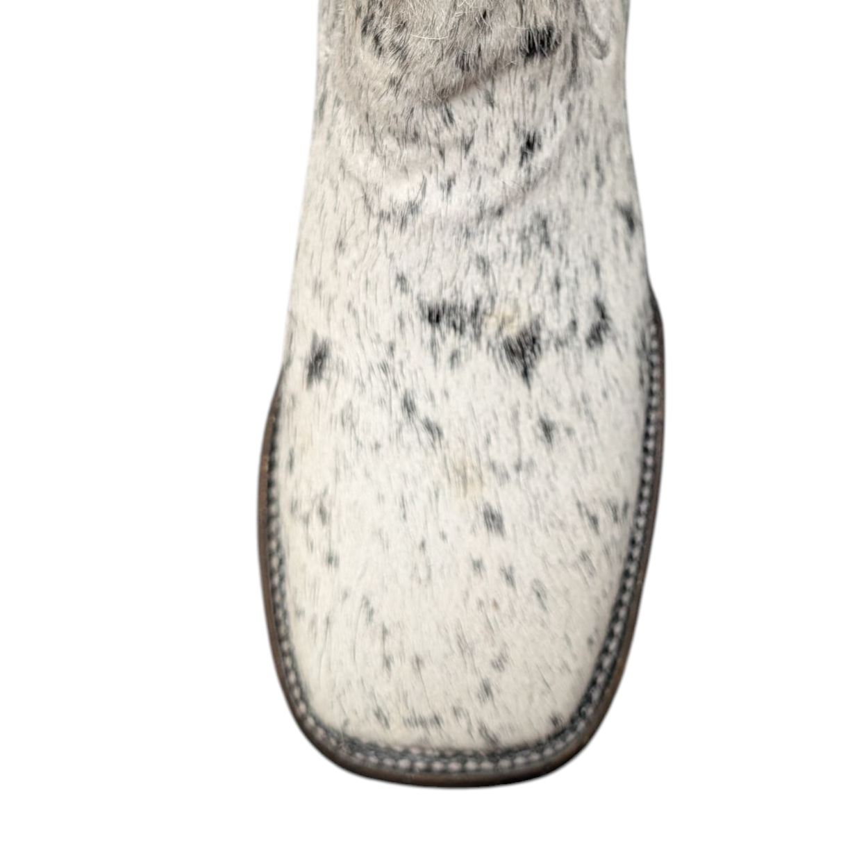 Men's Western Ankle Boot (0029) - 8" Cowhide Wide Square Toe