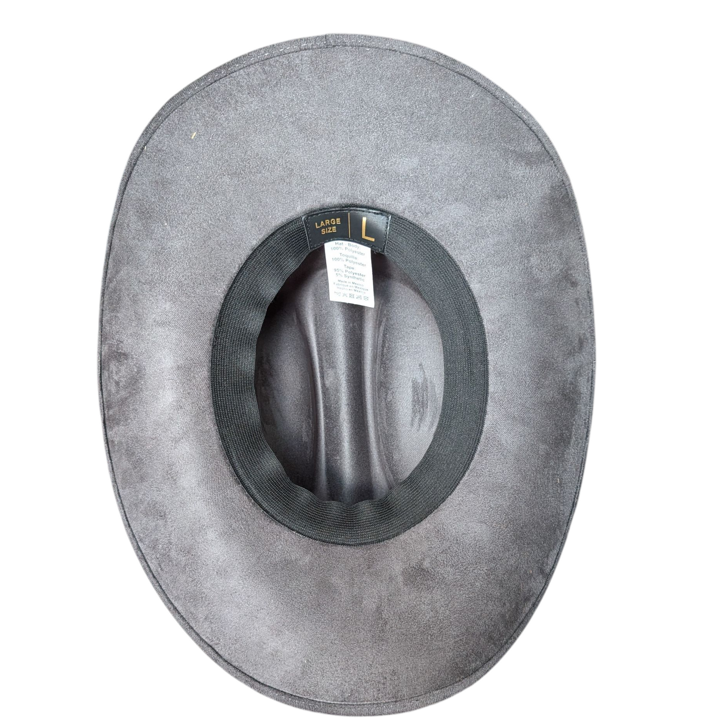 Grey Felt Cowboy Hat