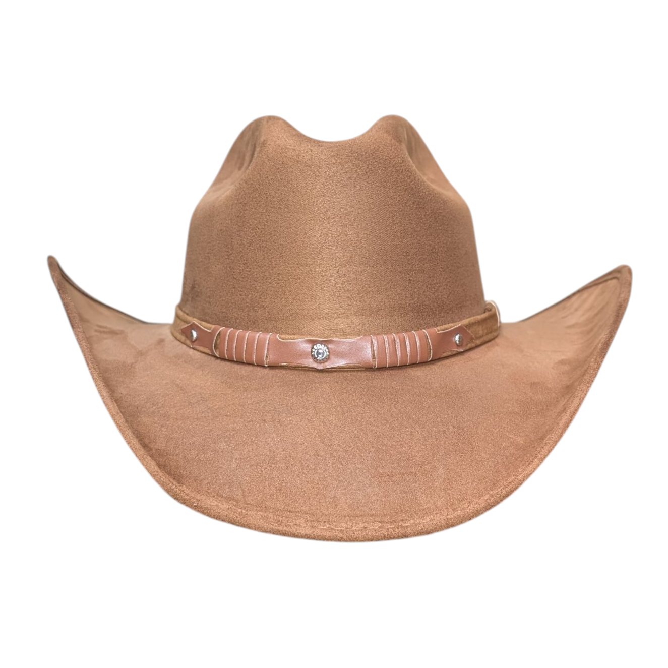 Brown Soft Felt Cowboy Hat