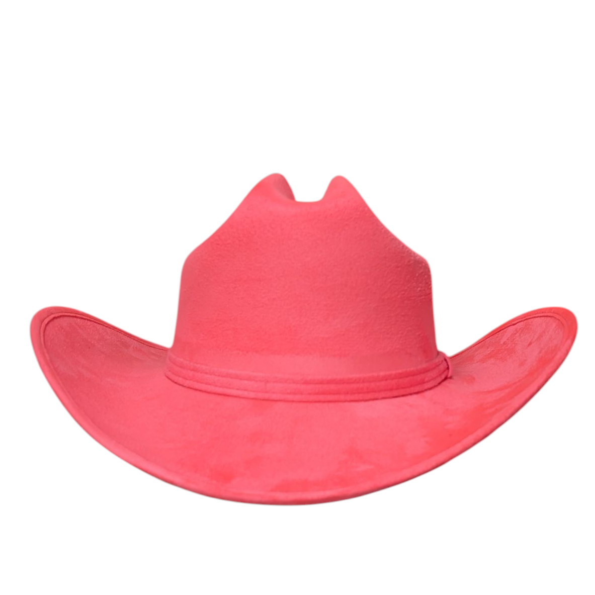 Neon Pink Felt Cowboy Hat