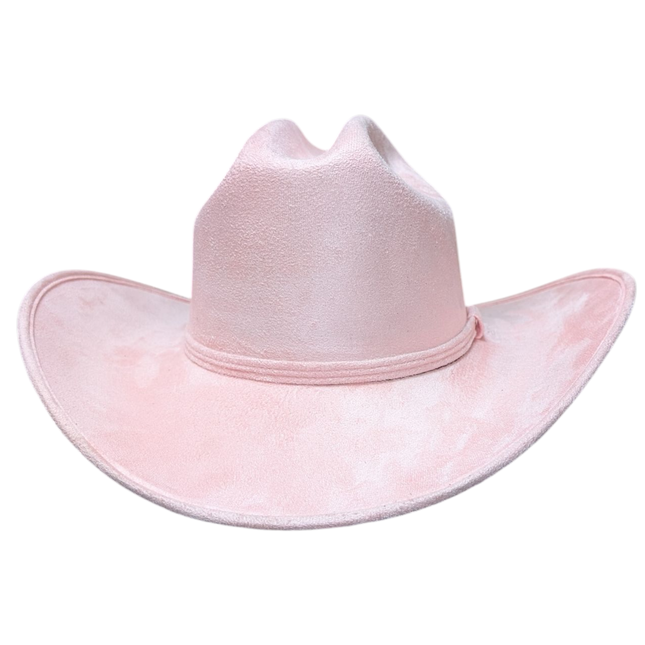 Baby Pink Felt Cowboy Hat