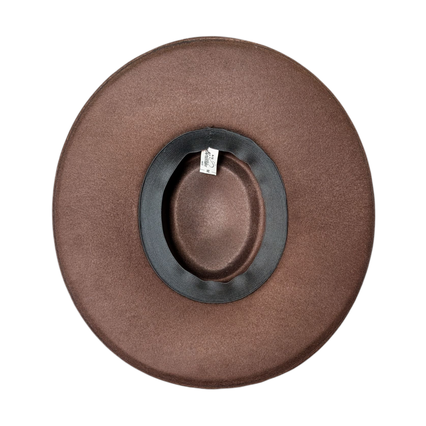 Brown Flat Brim Cowboy Hat