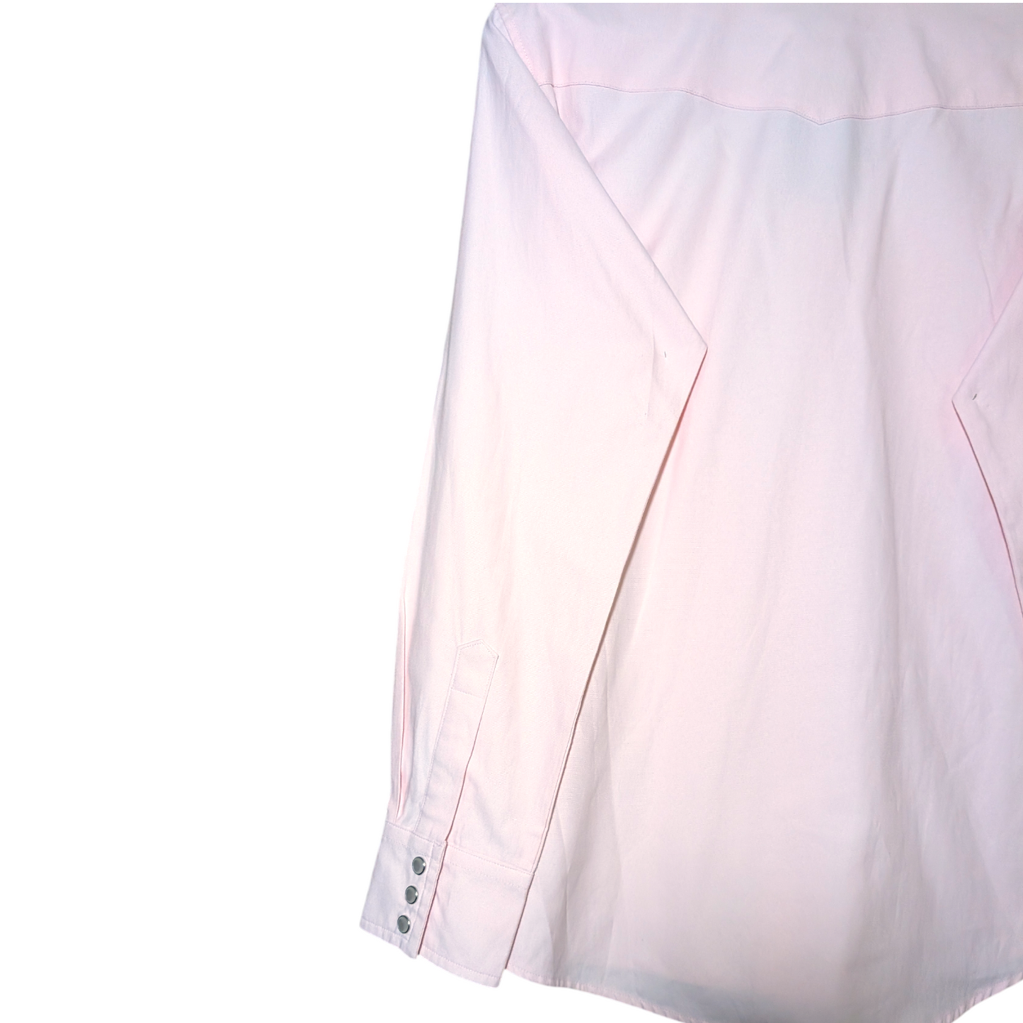 Western Shirt – Blush Pink Double Flap Pockets (0008)