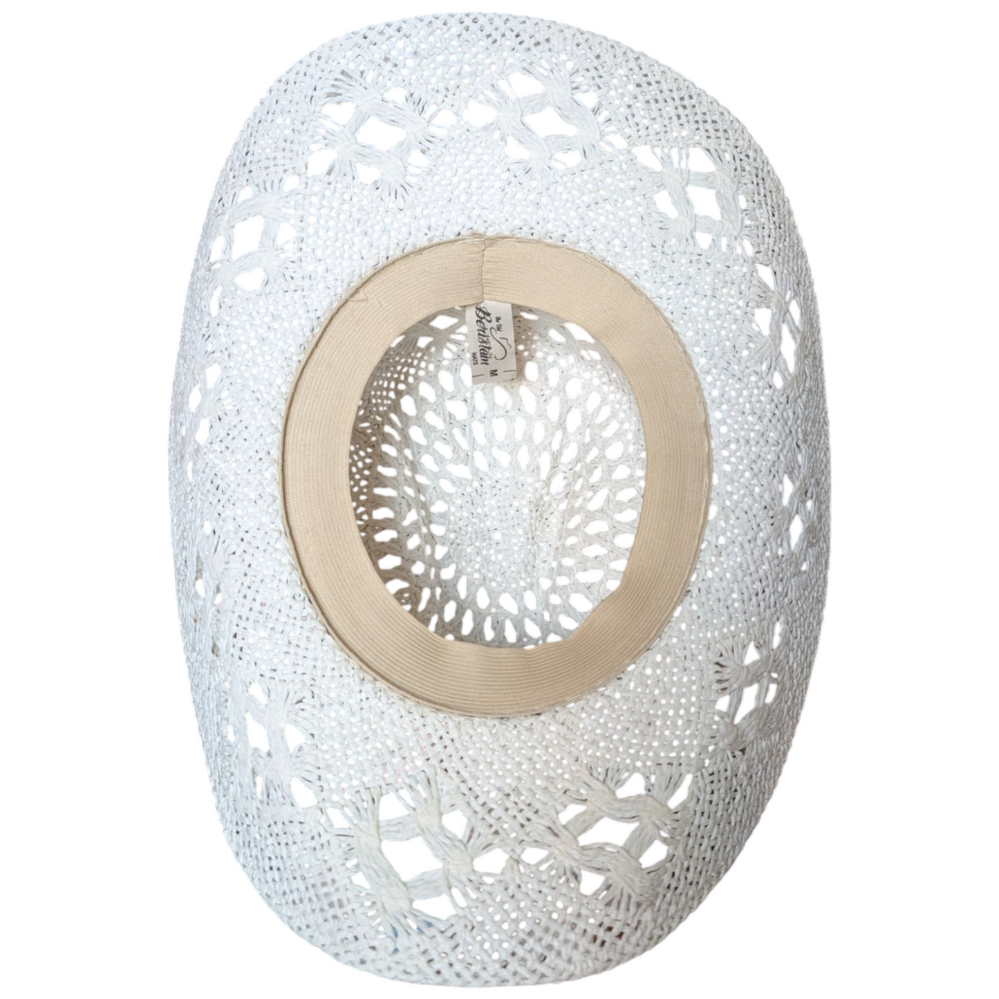 White Straw Cowboy Hat