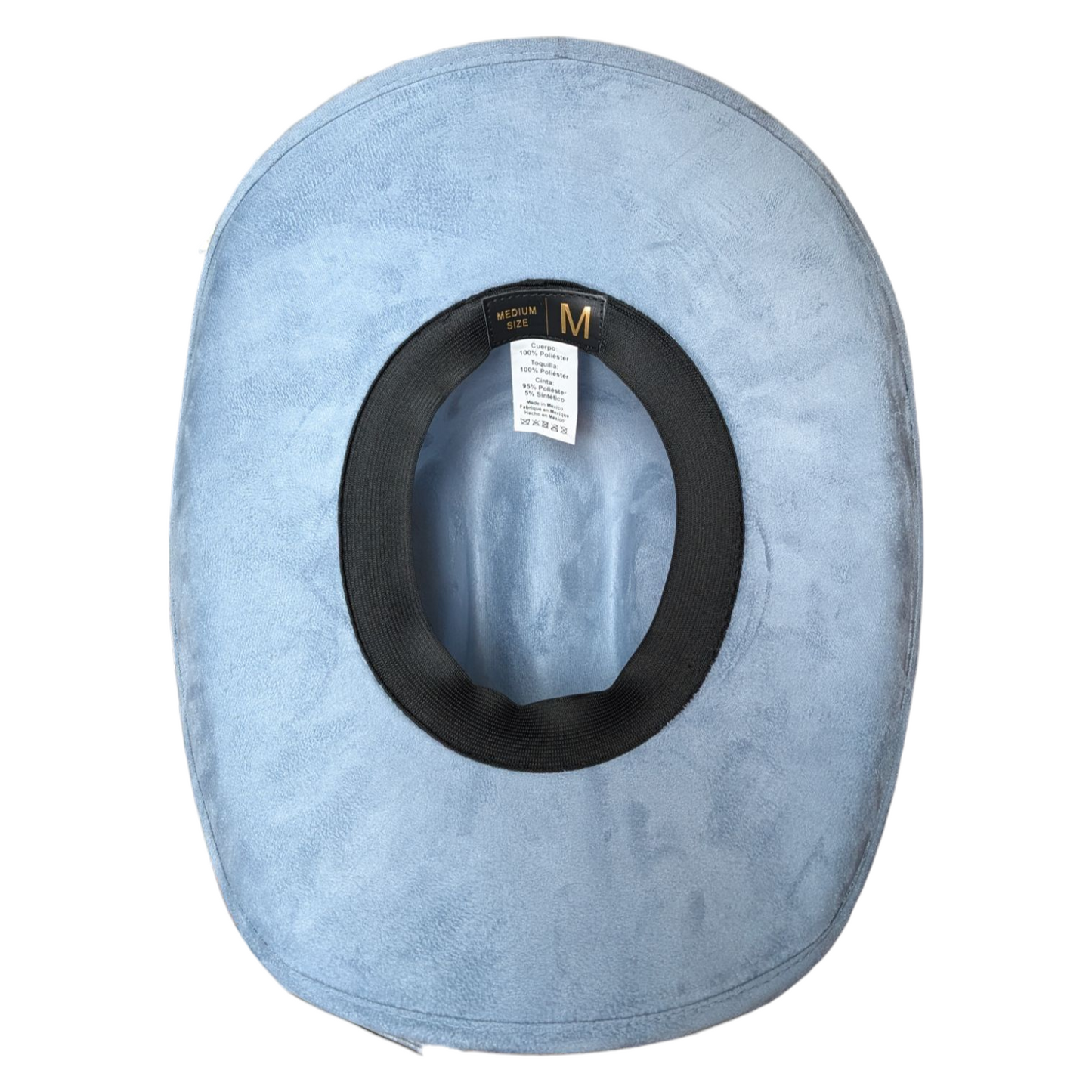 Baby Blue Felt Cowboy Hat