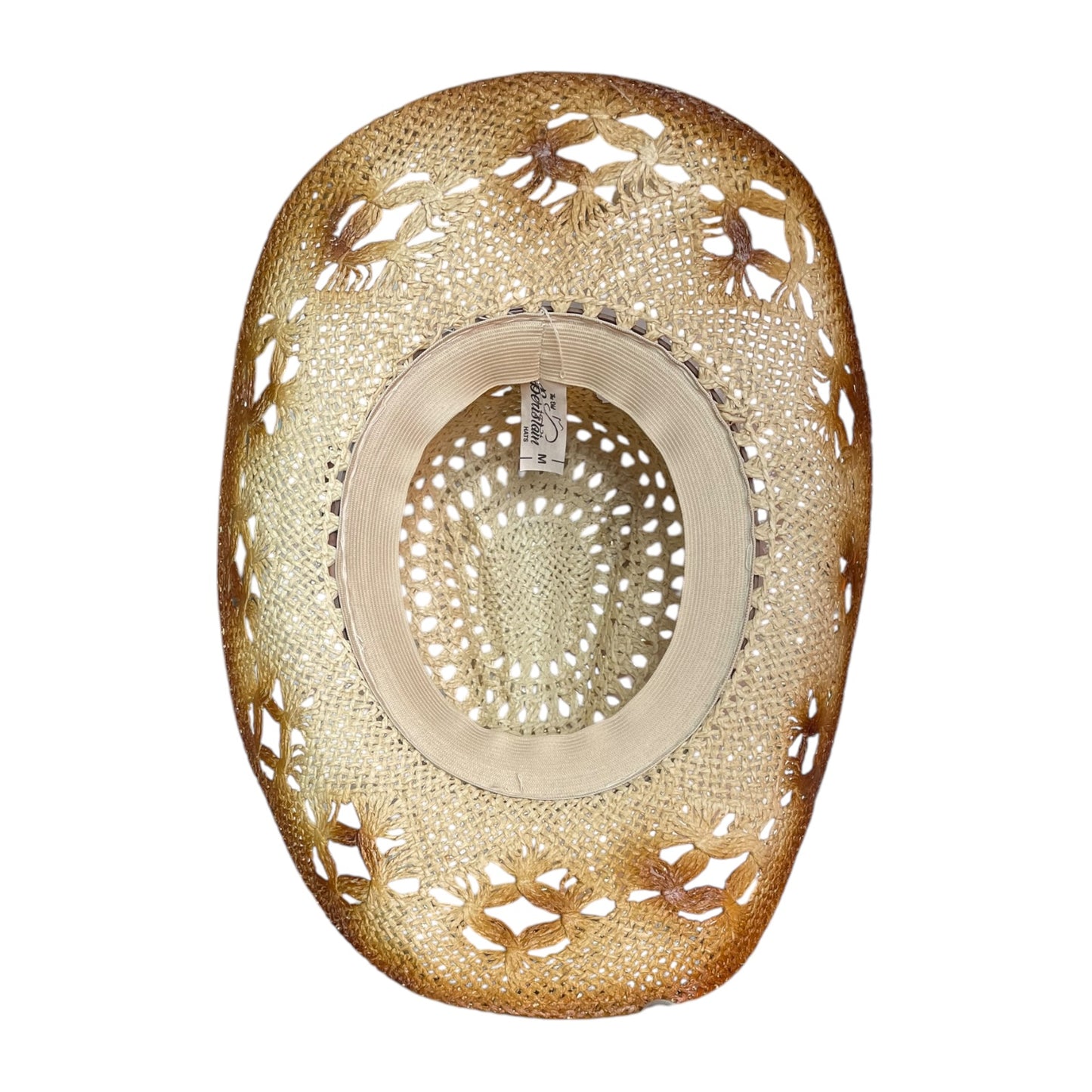 Burnt Ivory Straw Cowboy Hat