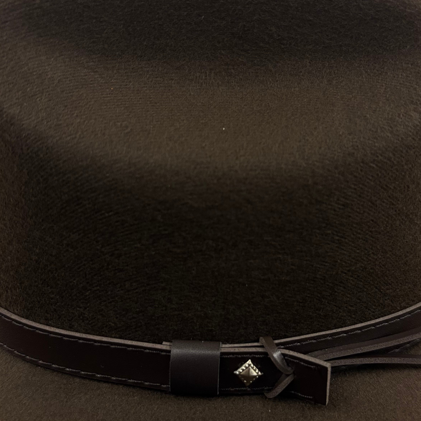 Cattleman Dark Brown Felt