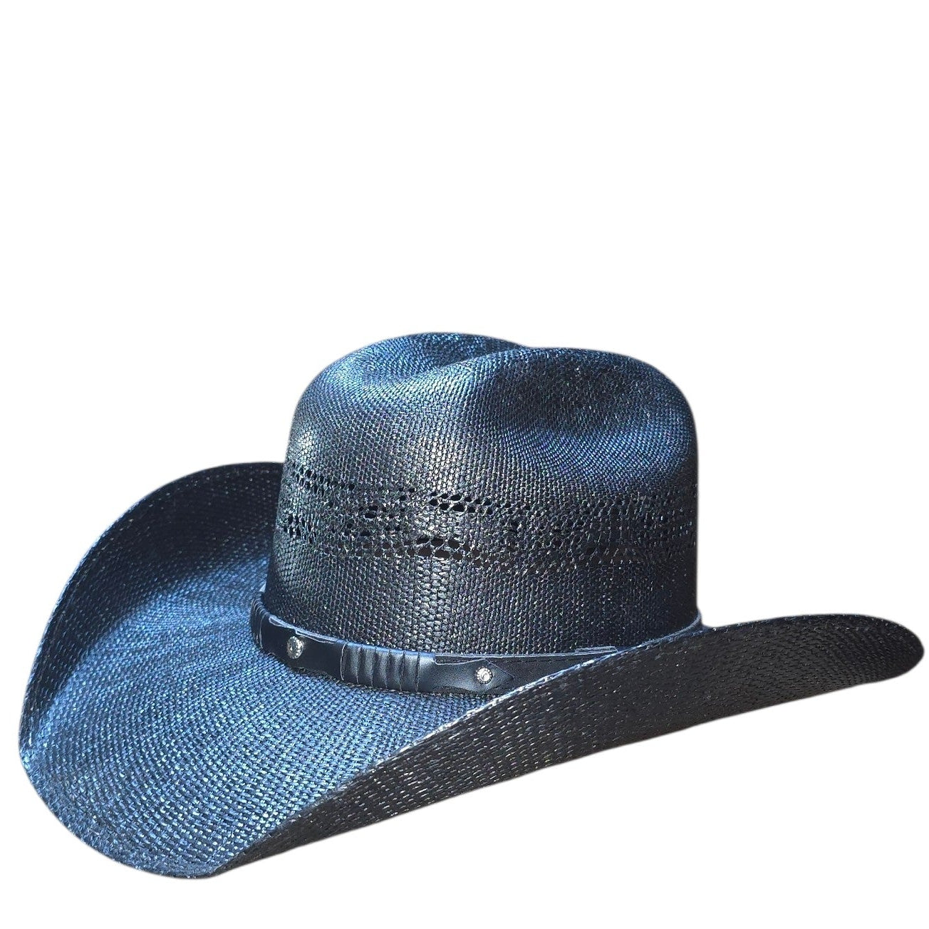 Rodeo Black Textured Cowboy Hat
