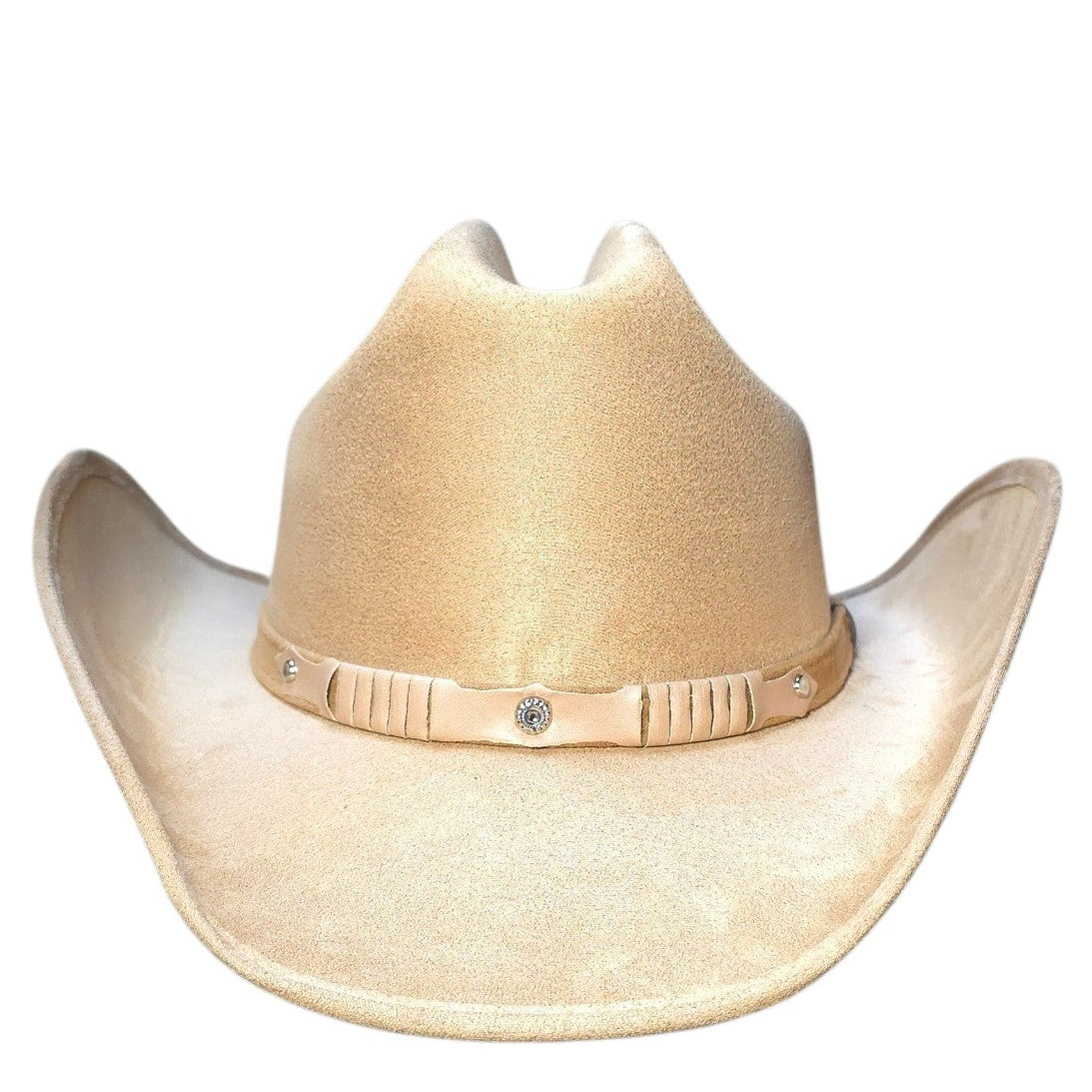 Tan Soft Felt Cowboy Hat - Durango Style