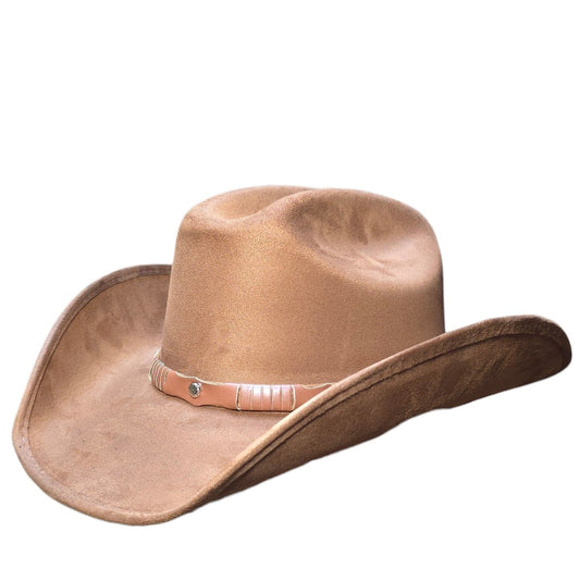 Brown Soft Felt Cowboy Hat - Durango Style