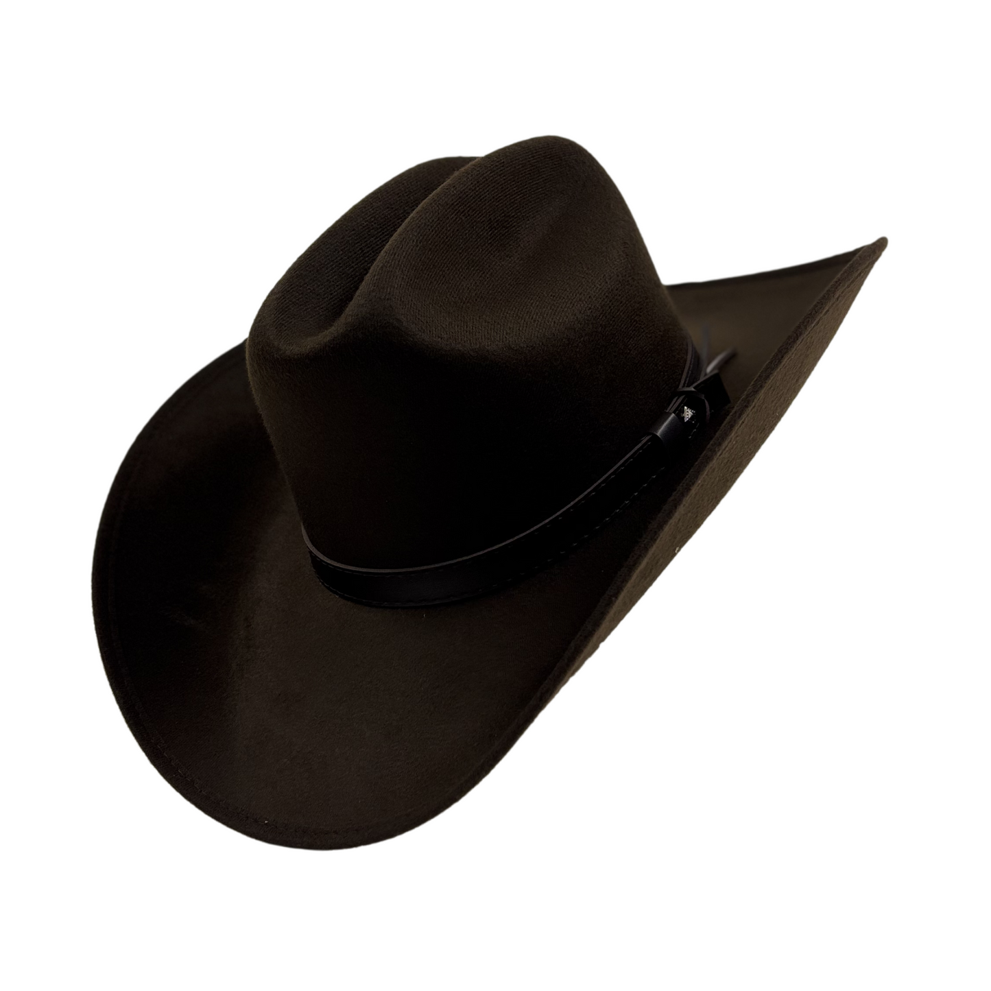 Cattleman Dark Brown Felt