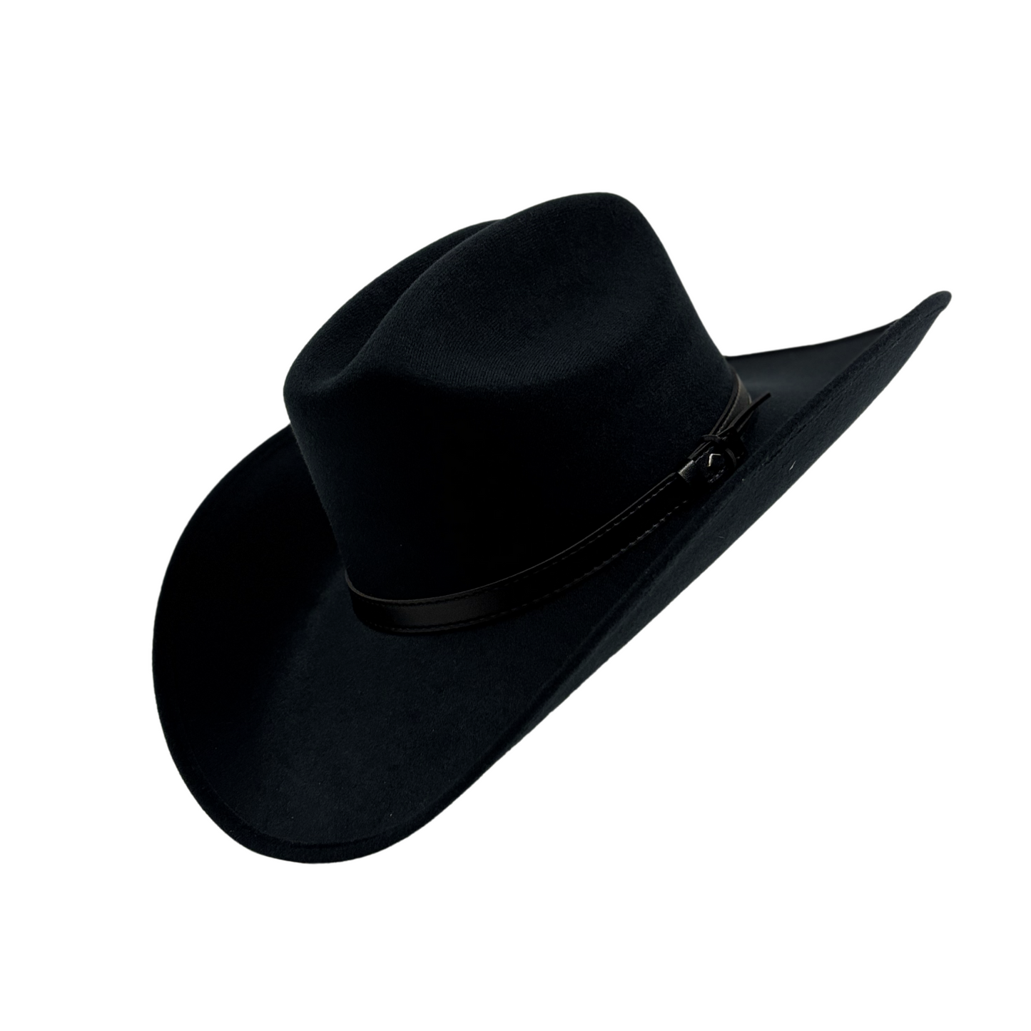 Cattleman Matte Black Felt