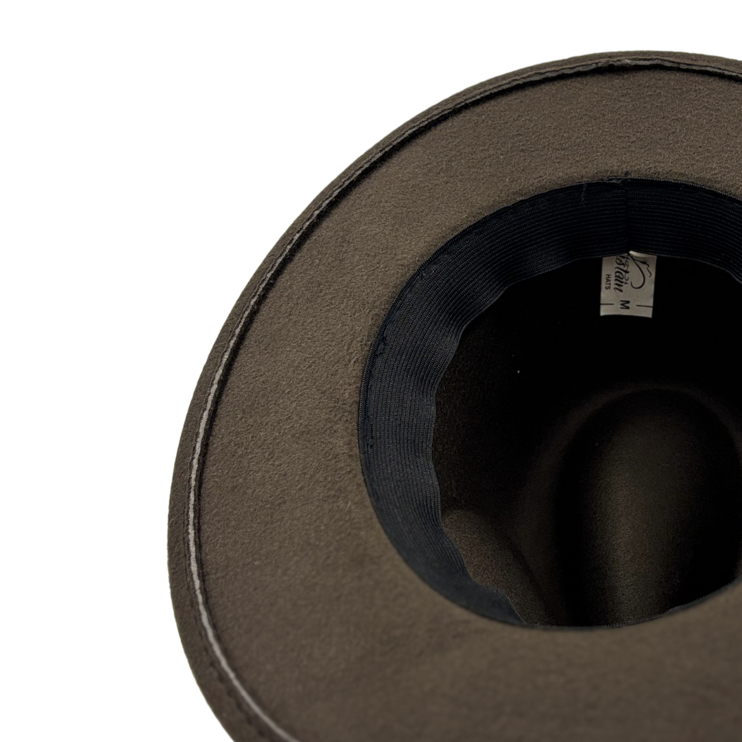 Fedora Dark Brown Felt