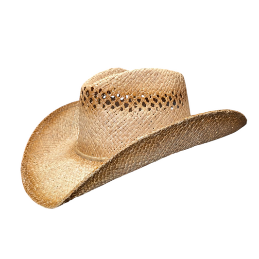 Natural Burnt Straw Cowboy Hat