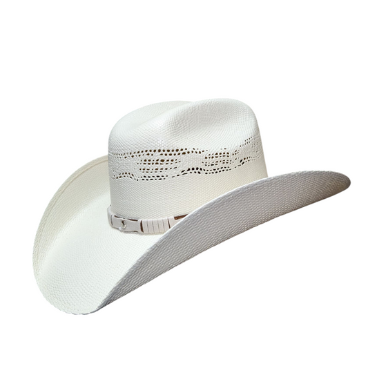 Rodeo White Textured Cowboy Hat