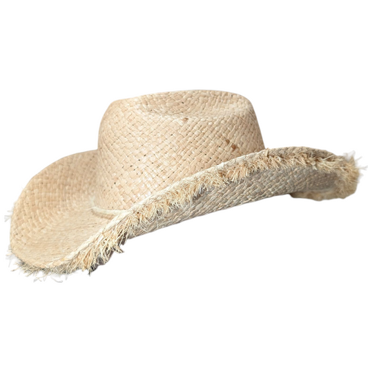 Natural Straw Cowboy Hat