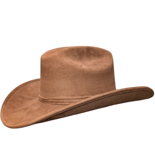 Cinnamon Brown Felt Cowboy Hat