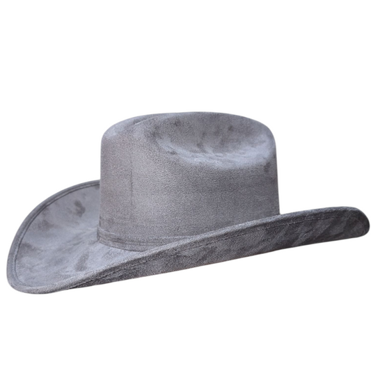 Grey Felt Cowboy Hat