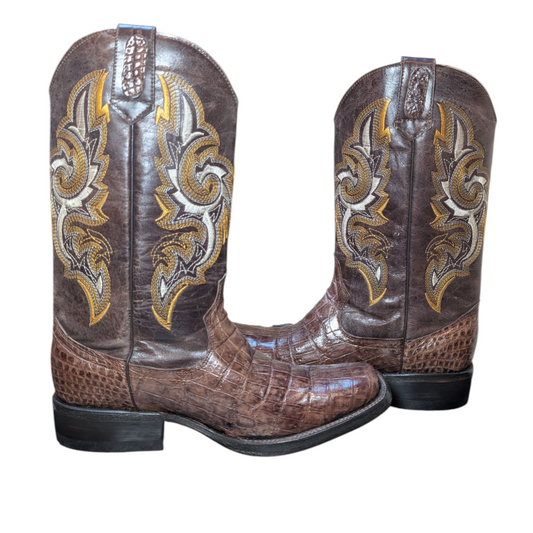 Men's Cowboy Boots (0061) - Exotic Crocodile Leather