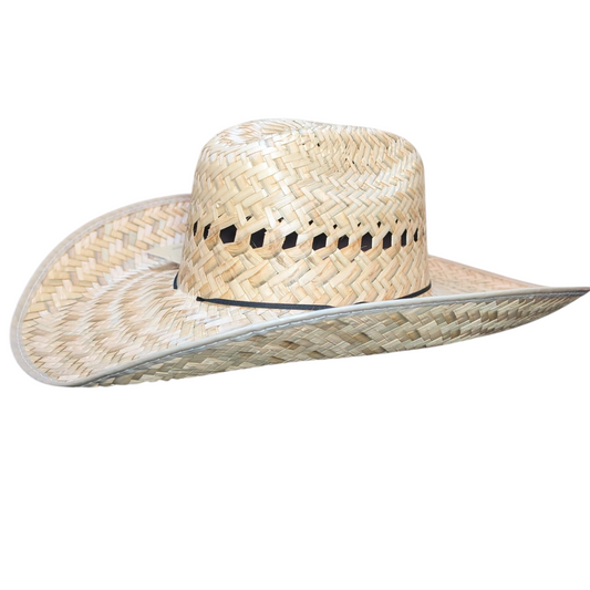 Natural Straw Hat w/ Black Band