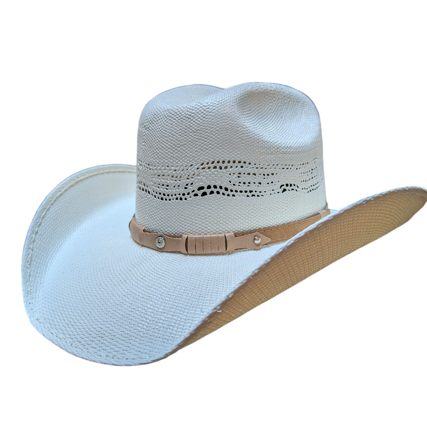 Rodeo White Textured Cowboy Hat