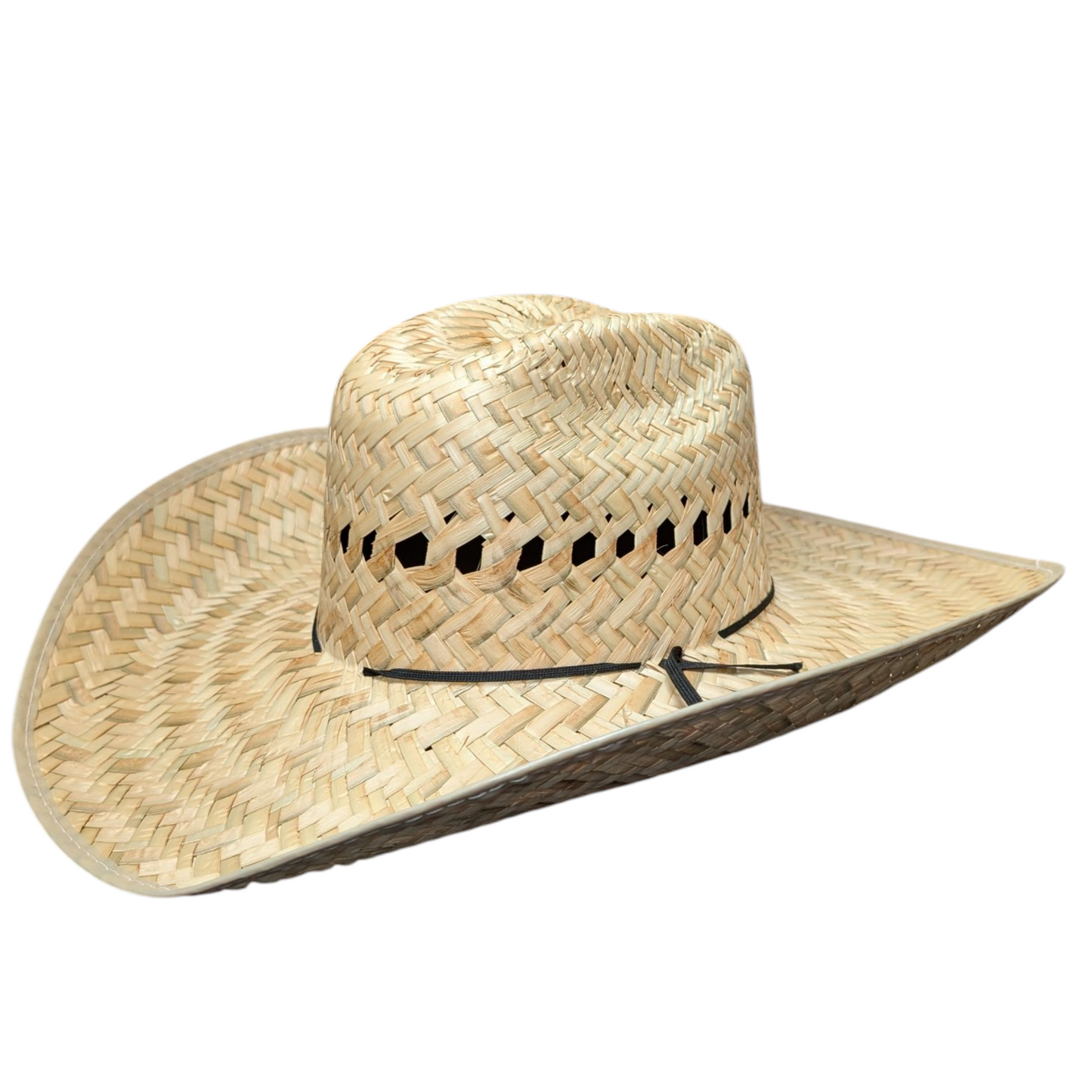 Natural Straw Hat w/ Black Band