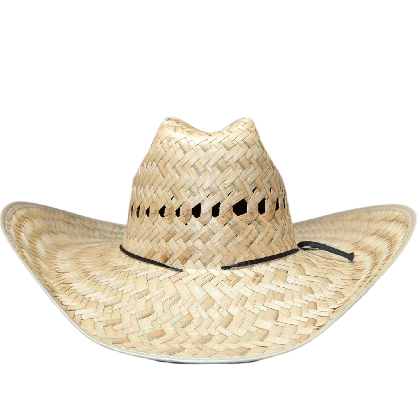 Natural Straw Hat w/ Black Band