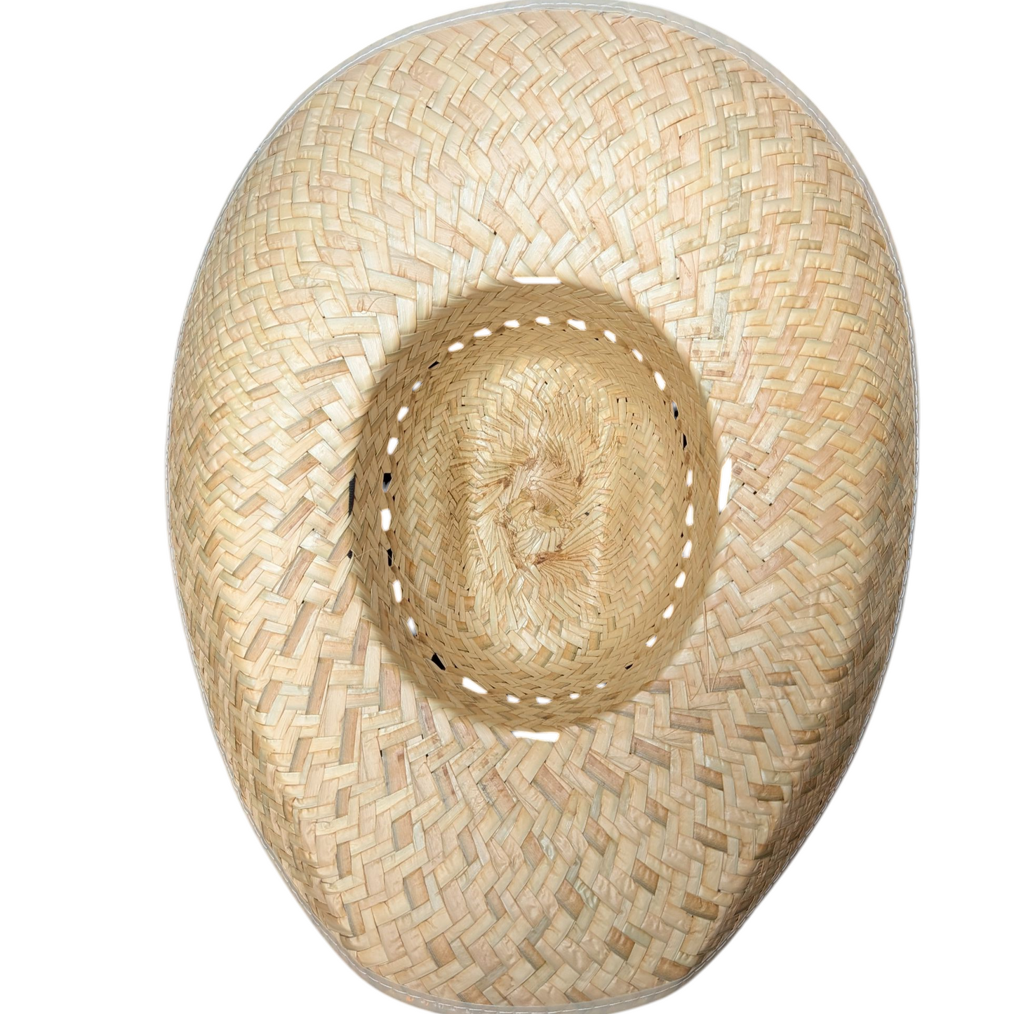 Natural Straw Hat w/ Black Band