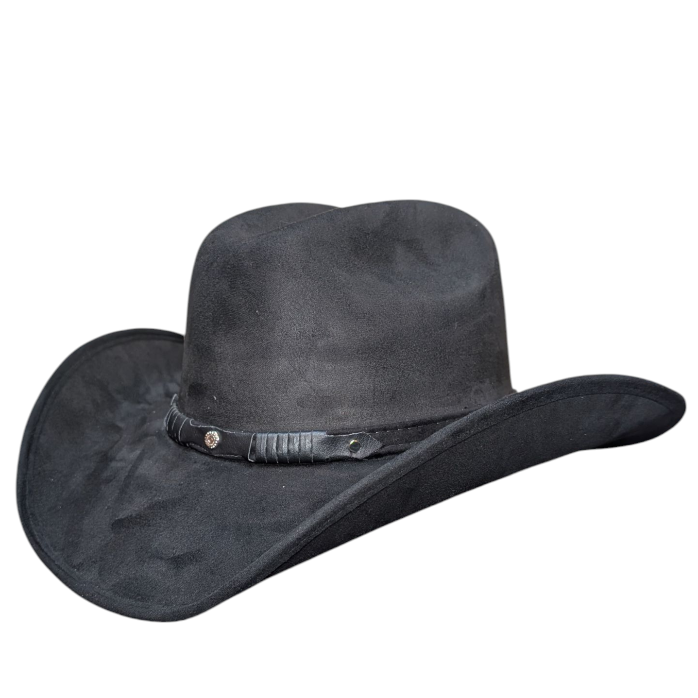 Black Soft Felt Cowboy Hat