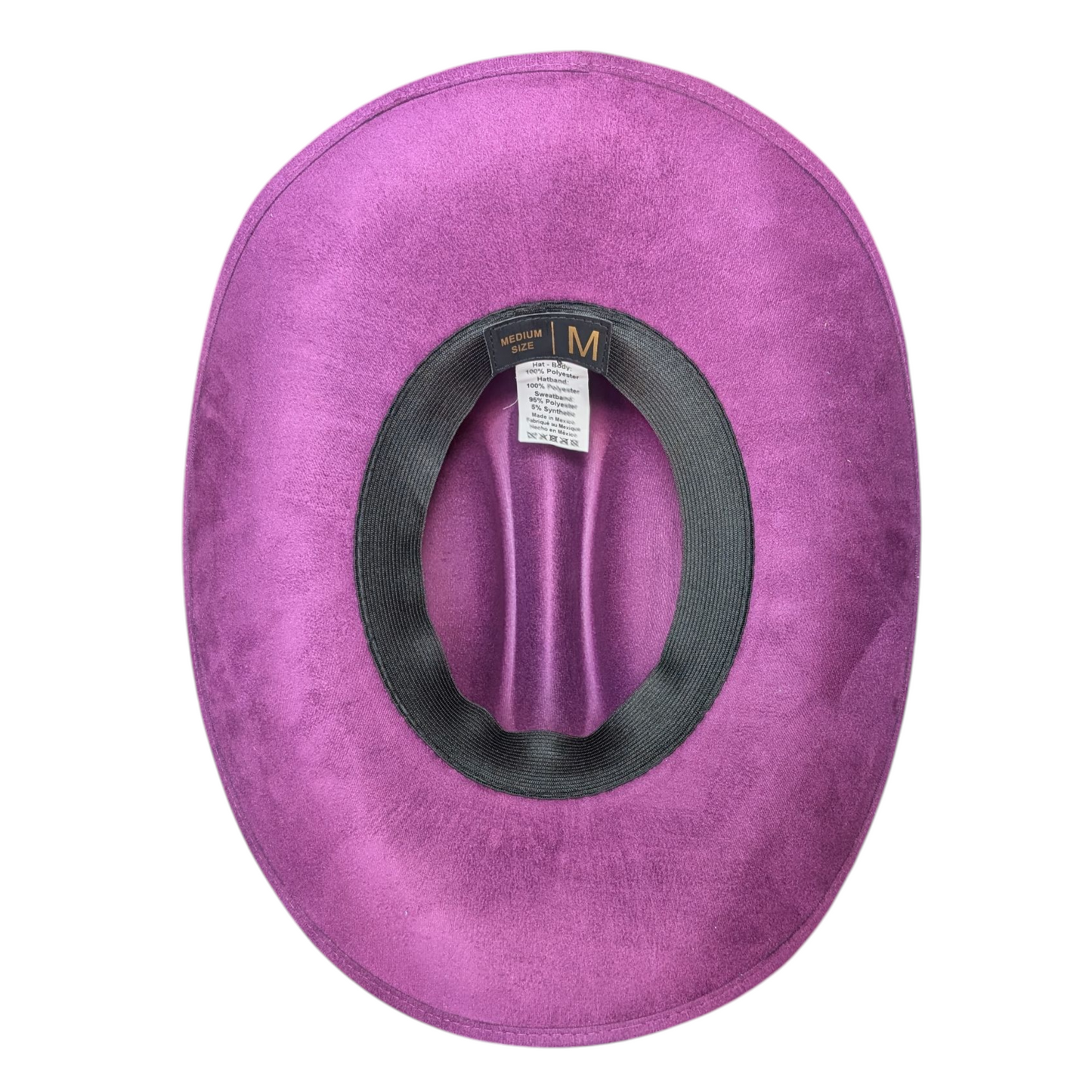 Purple Felt Cowboy Hat