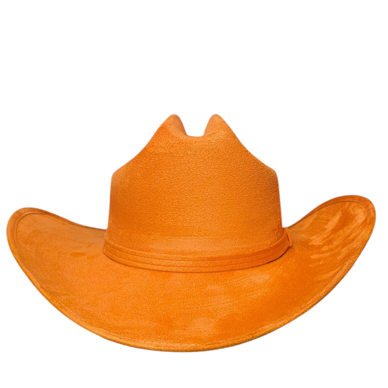 Orange Felt Cowboy Hat
