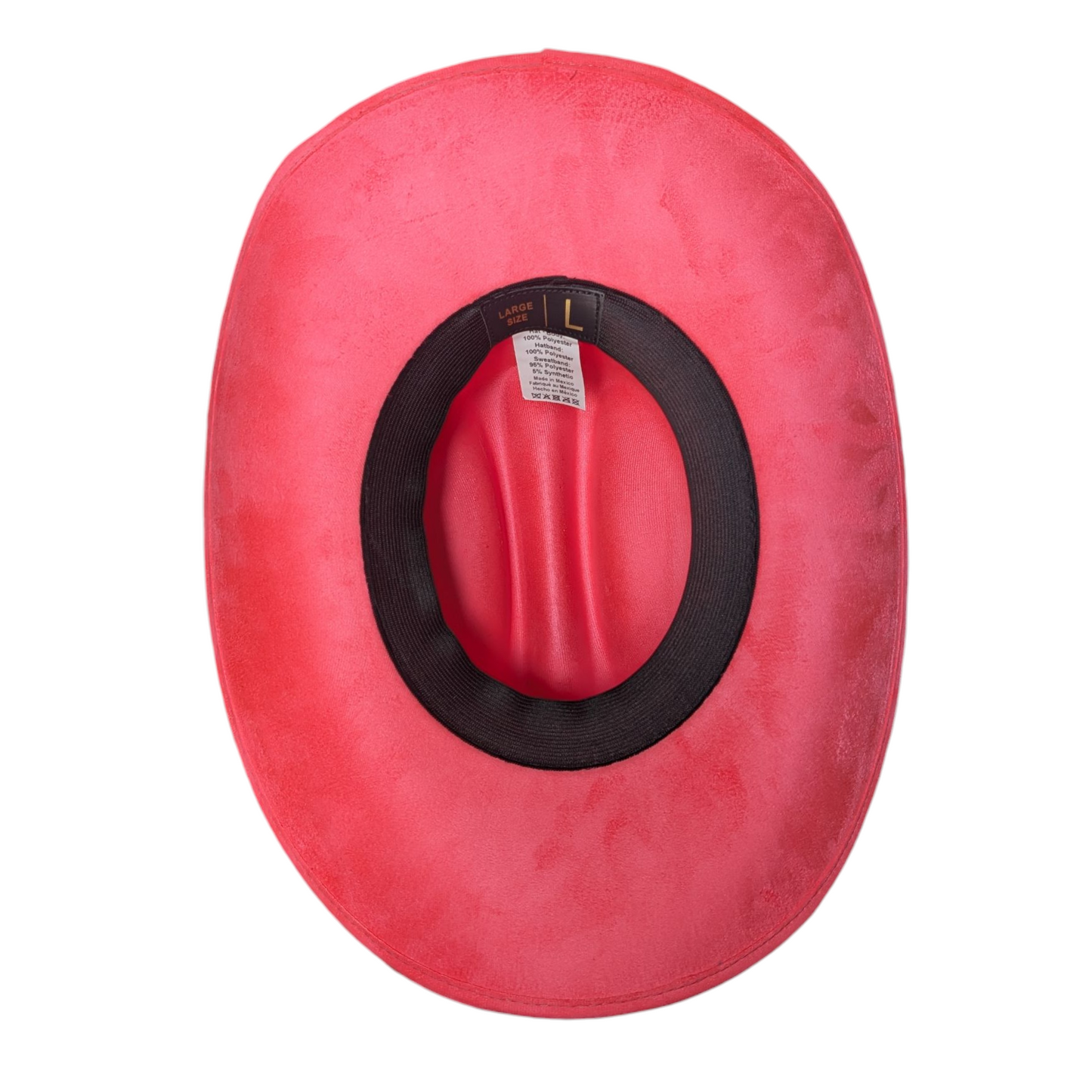 Neon Pink Felt Cowboy Hat