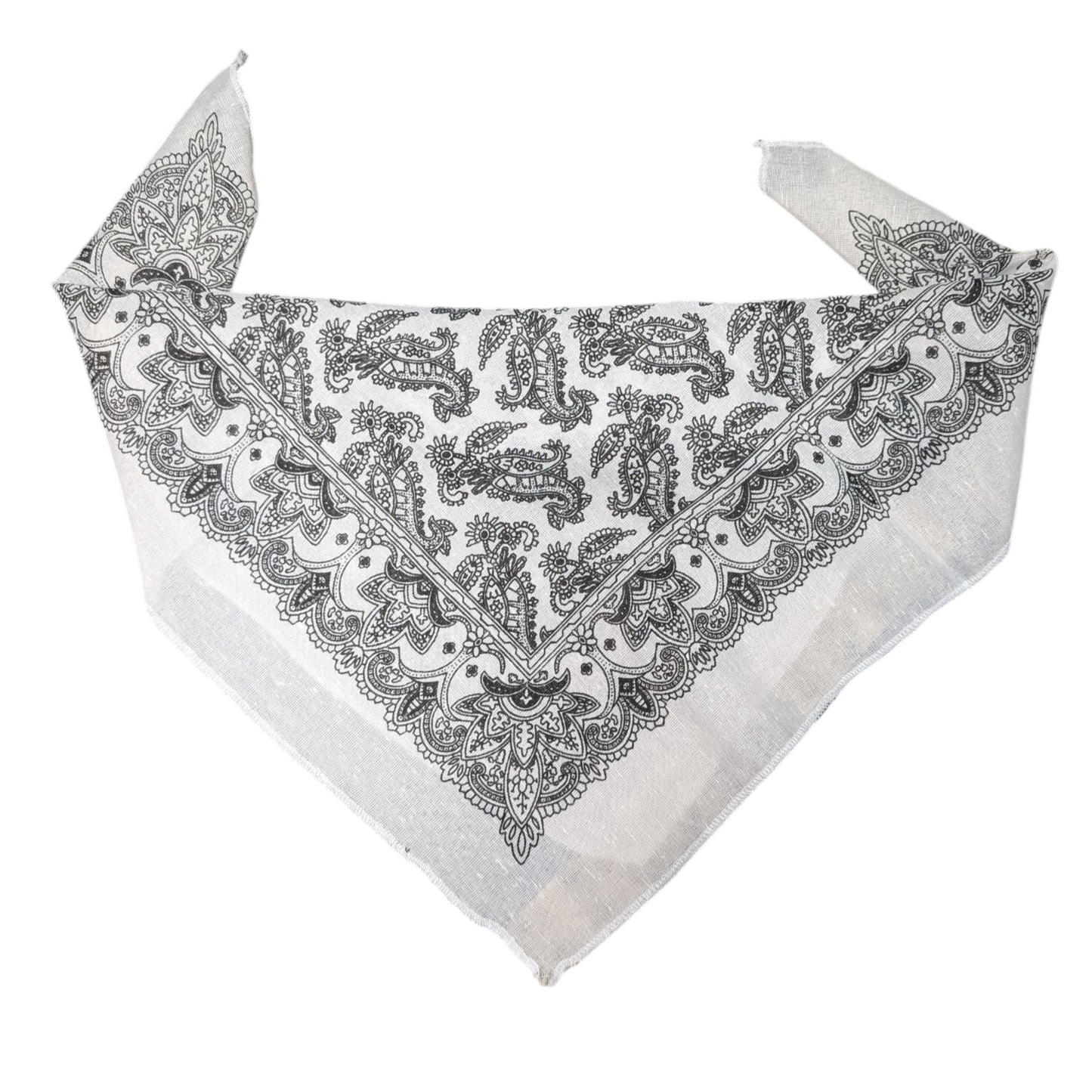 Western Bandana (0009) - White