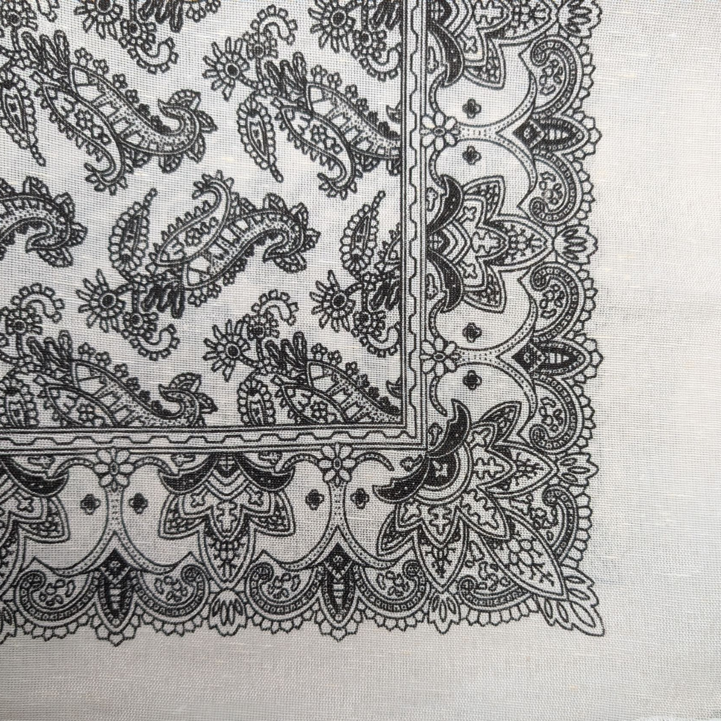 Western Bandana (0001) - White