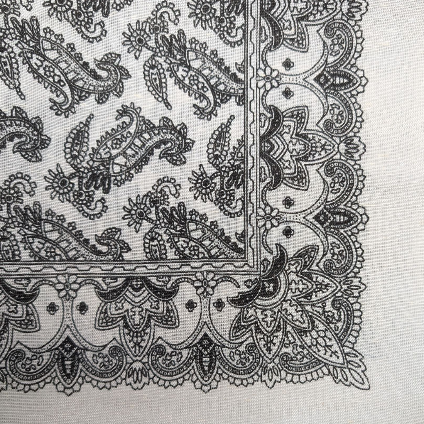 Western Bandana (0009) - White