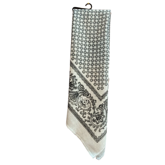 Western Bandana (0001) - White