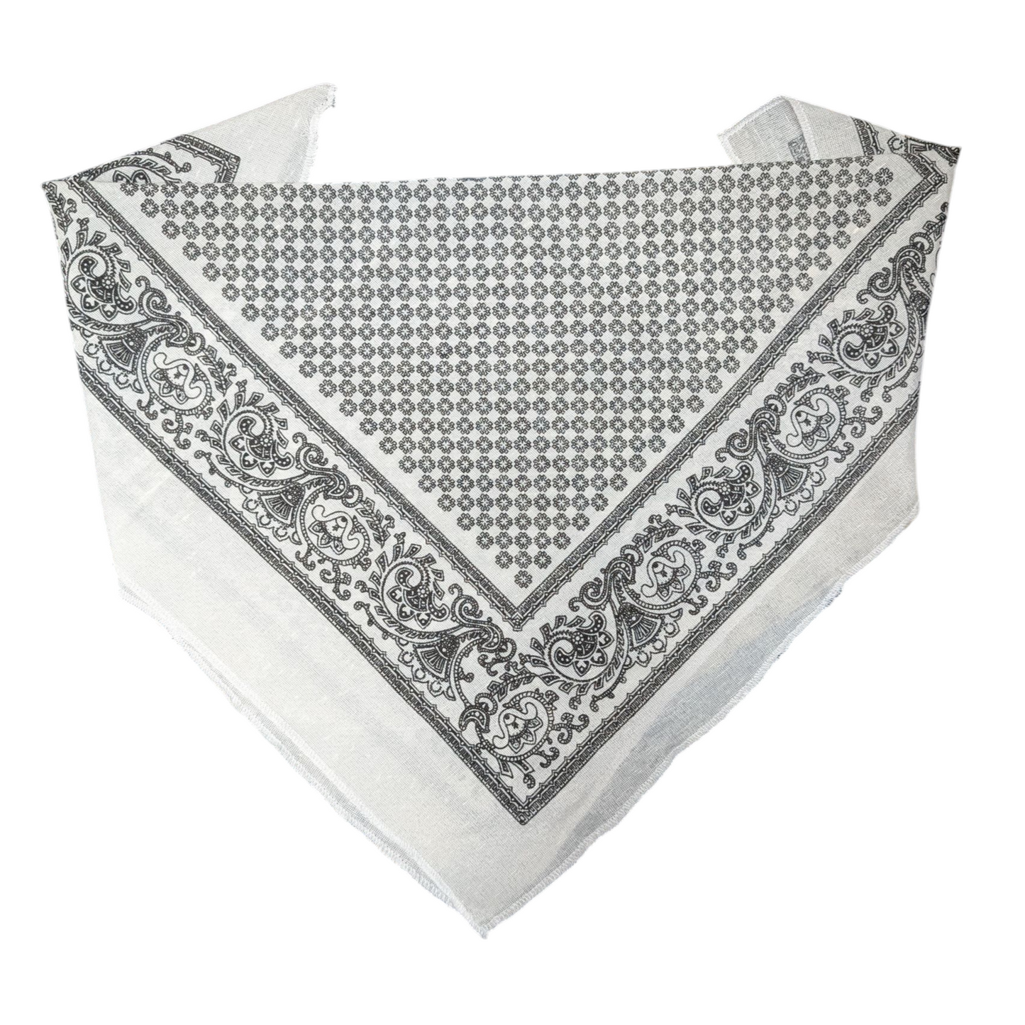 Western Bandana (0001) - White