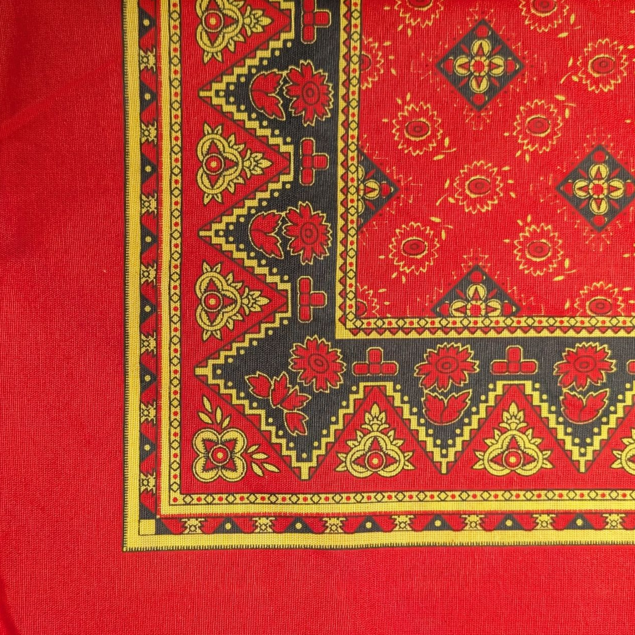 Western Bandana (0003) - Red