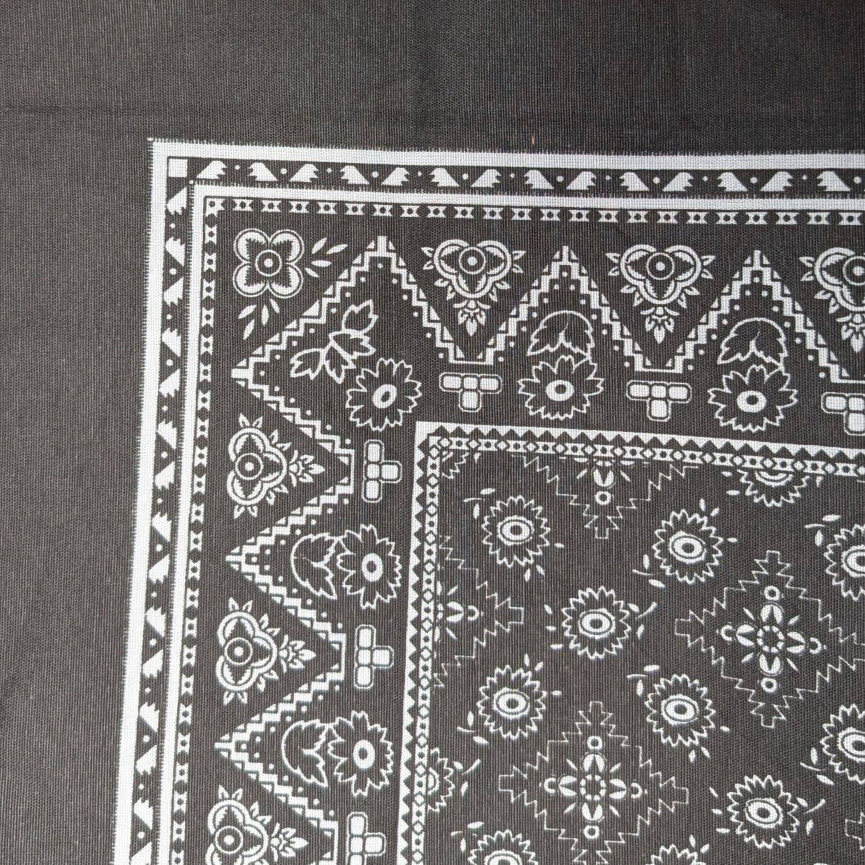 Western Bandana (0008) - Black