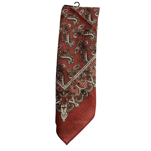Western Bandana (0007) - Burgundy