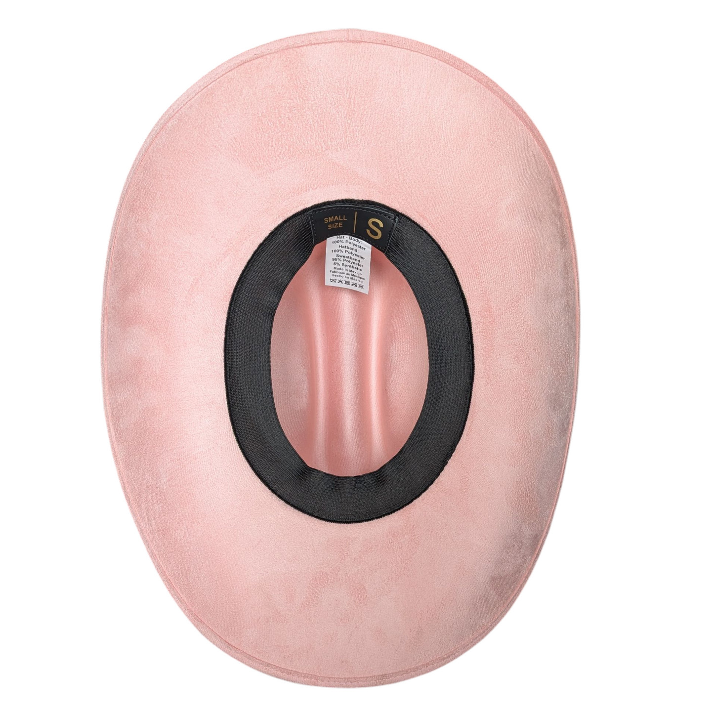 Baby Pink Felt Cowboy Hat