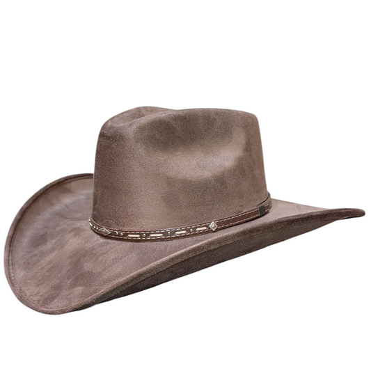 Explorer Soft Dark Brown Felt Cowboy Hat