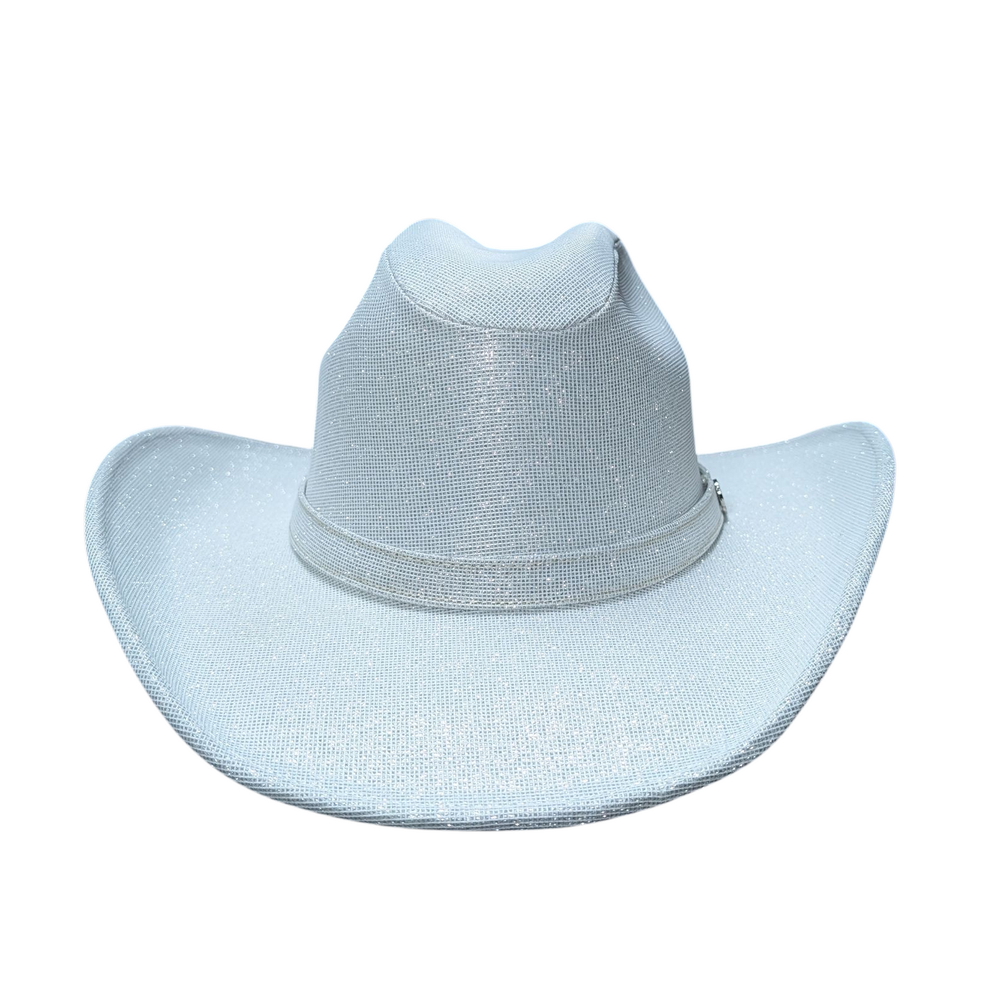 Silver Sparkly Cowboy Hat