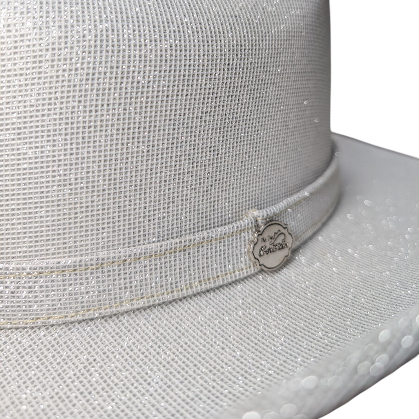 Silver Sparkly Cowboy Hat