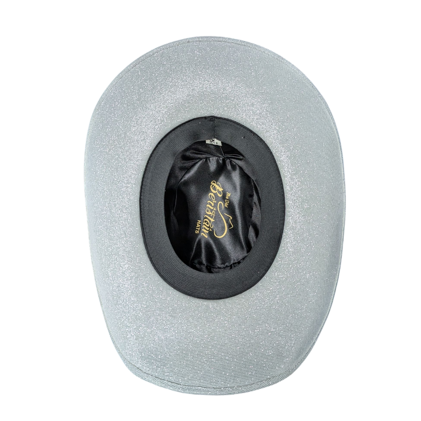 Silver Sparkly Cowboy Hat