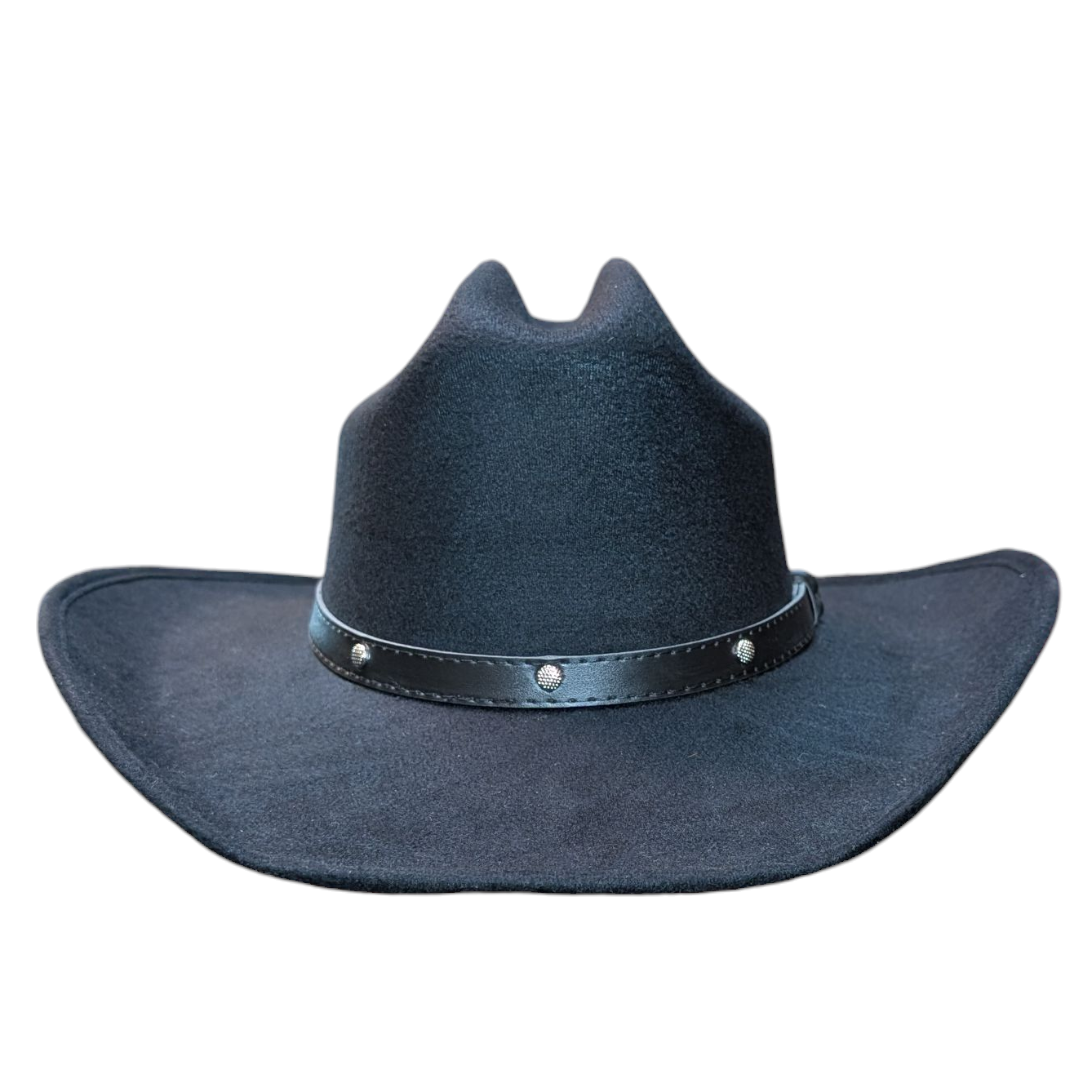 Rodeo Black Felt Cowboy Hat