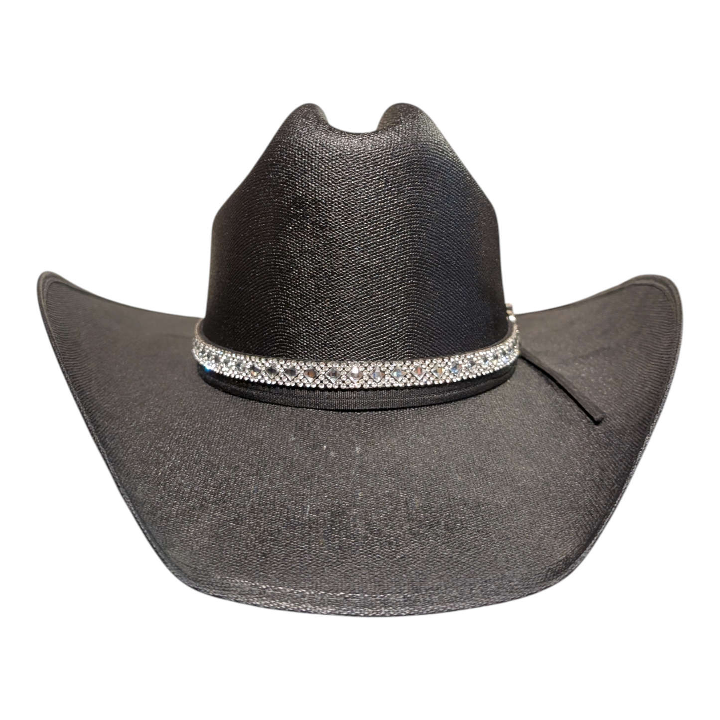 Hat Band (0003) Silver Rhinestones