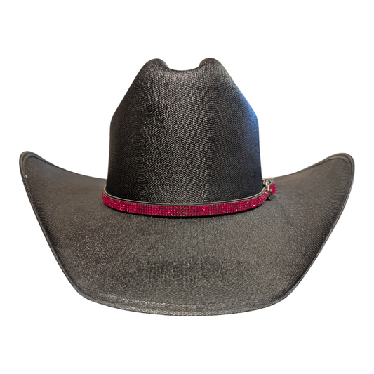 Hat Band (0009) Red Rhinestones